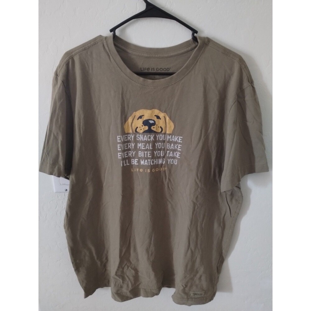 Life Is Good Men's T-shirt SZ L